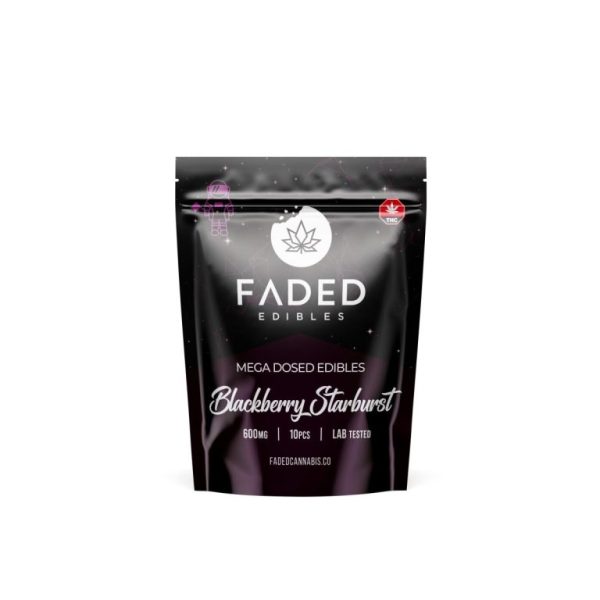 Faded Cannabis Co. Blackberry Starburst Astronauts Mega Dosed