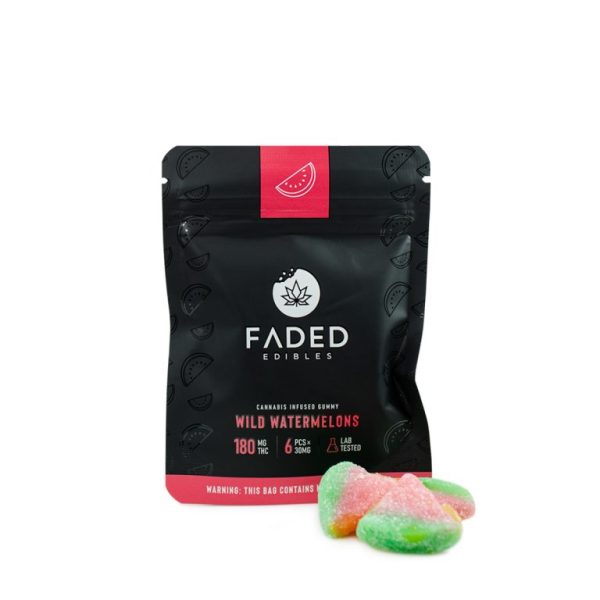 Faded Cannabis Co. Wild Watermelons 180MG THC