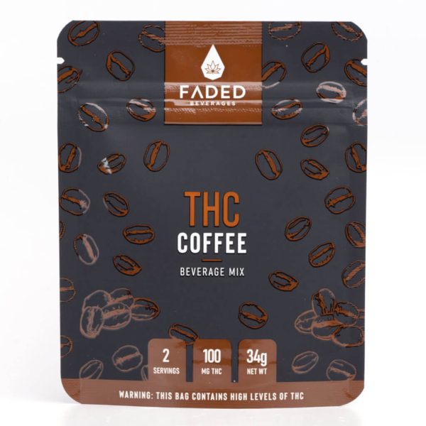 100mg THC Coffee (Faded Cannabis Co)