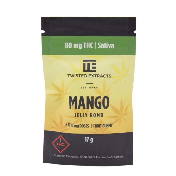 Twisted Extracts – THC Jelly Bomb (80mg) - Image 5